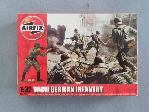 Airfix A02702 WWII German Infantry 1:32, Hobby en Vrije tijd, Modelbouw | Figuren en Diorama's, Verzenden