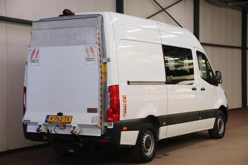 Zakelijke Lease |  Mercedes-Benz Sprinter 314 CDI L2H2 AUTOM, Auto's, Bestelauto's, Lease, Automaat, Wit, Financial lease, Stof