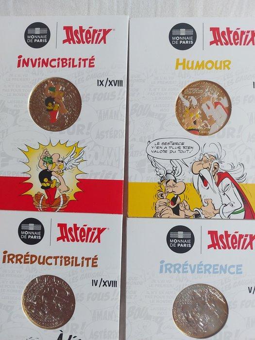 Frankrijk. 10 Euro 2022 Astérix (9 monnaies) (Zonder, Postzegels en Munten, Munten | Europa | Euromunten