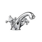Wastafelmengkraan Sapho Antea 2-knop Uitloop 6.5 cm Chroom, Ophalen of Verzenden, Nieuw