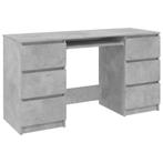 Bureau 140cm Betongrijs | Retourdeal | 35% Korting, Ophalen of Verzenden, Nieuw, Bureau