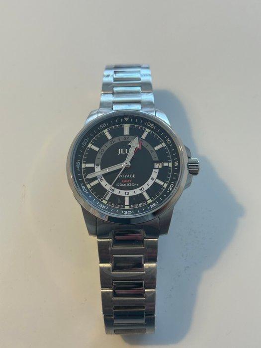 Jeux Horloge - Jeux Voyage GMT – Noir Edition - Zonder, Sieraden, Tassen en Uiterlijk, Horloges | Heren