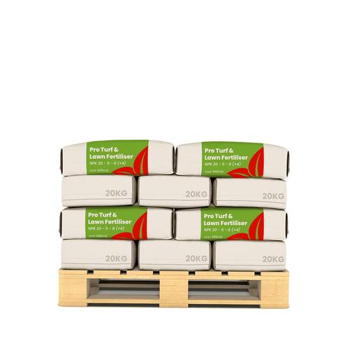 Pro Turf & Gazon Meststof - Gefaseerde Afgifte (20x = 400 kg, Tuin en Terras, Aarde en Mest, Mest, Verzenden