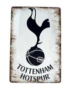 Metalen Wandbord - Tottenham Hotspur - Voetbal, Ophalen of Verzenden, Nieuw