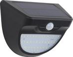 Wandlamp Solar LED Zwart Wit Licht - Solar-Lights Niobium, Huis en Inrichting, Lampen | Wandlampen, Nieuw, Verzenden