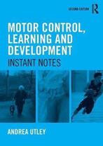 9781138103870 Motor Control, Learning and Development, Boeken, Verzenden, Nieuw, Andrea Utley