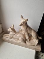 François Levallois (1882-1967) - sculptuur, Les chiens - 31, Antiek en Kunst, Antiek | Glas en Kristal