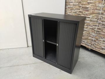 Bisley zwarte roldeurkast - 103x100x47 cm beschikbaar voor biedingen