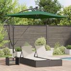 vidaXL Cantilever Banana Parasol Groen 294 x 200 x 254 cm, Tuin en Terras, Parasols, Verzenden, Nieuw, 2 tot 3 meter