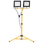 vidaXL Spotlight met statief LED 2x100 W koudwit, Verzenden, Nieuw