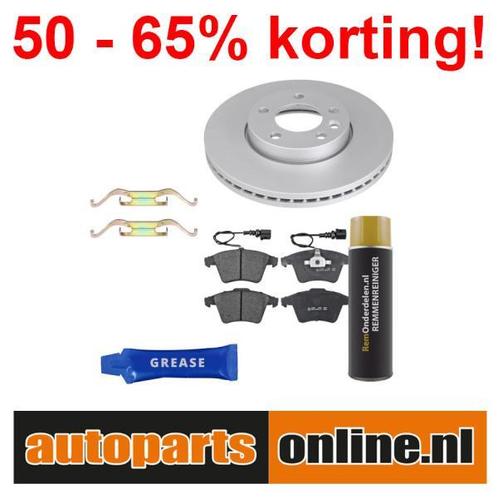 Remschijven + Remblokken Volkswagen (vw) Touareg voorzijde, Auto-onderdelen, Besturing, Nieuw, Verzenden