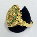 Zonder Minimumprijs - Ring - 9 kt. Geel goud, Zilver -, Nieuw