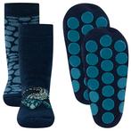 2-pack Antislipsokken Ewers - Donkerblauw met Krokodil & Don, Nieuw, Ophalen of Verzenden, Jongetje, Ewers