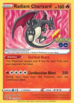 Radiant Charizard 011/078 Pokémon Go, Hobby en Vrije tijd, Verzamelkaartspellen | Pokémon, Ophalen of Verzenden, Nieuw, Losse kaart