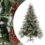 vidaXL Kerstboom met dennenappels 150 cm PVC en PE groen en, Diversen, Verzenden, Nieuw
