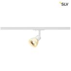 SLV 1-Fase-Rail spot Puria wit/glas GU10, Huis en Inrichting, Lampen | Plafondlampen, Nieuw, Verzenden