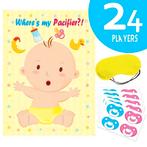 Babyshower spel Plak de Speen op de Mond van de Baby, Hobby en Vrije tijd, Feestartikelen, Verzenden, Nieuw, Feestartikel, Geboorte of Huwelijk