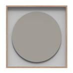 Lintex A01 Circle glasbord, eiken frame, 100x100cm, Ophalen of Verzenden, Nieuw in verpakking