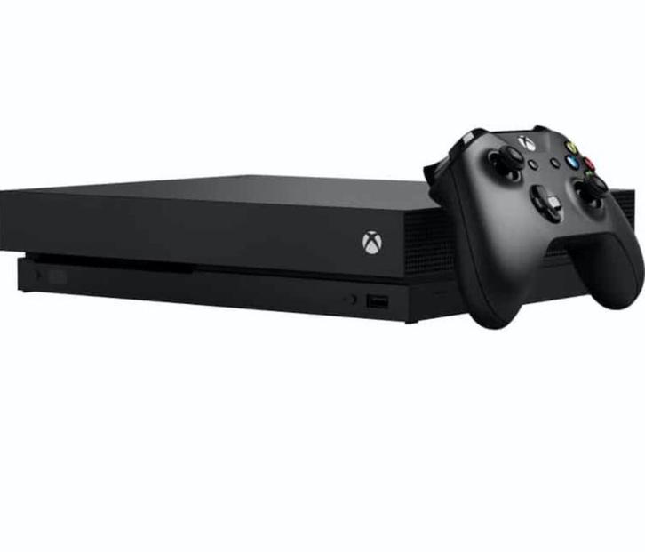 Xbox One X 1TB + S Controller (Xbox One Spelcomputers), Spelcomputers en Games, Spelcomputers | Xbox One, Zo goed als nieuw, Ophalen of Verzenden