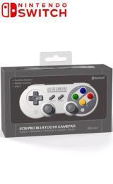 8BitDo Nintendo Switch Controller Wireless SF30 Pro SNES Box, Spelcomputers en Games, Spelcomputers | Nintendo Switch, Zo goed als nieuw