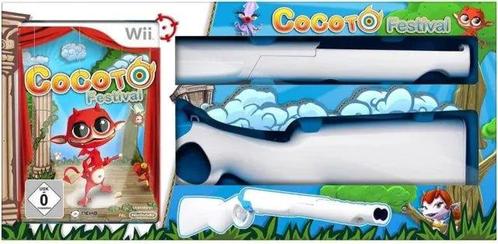 Wii Cocoto Festival Incl. Geweer (Nieuw), Spelcomputers en Games, Games | Nintendo Wii, Nieuw, Verzenden