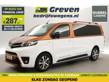 Toyota ProAce 2.0 D-4D L3H1 DC 5-Zits Airco Cruise Cam Navi beschikbaar voor biedingen