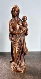 Beeld, Maria met Jezus - 23 cm - Brons