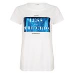 -40% Esqualo  Esqualo T-shirt sp21.05022 white/blue  maat XL, Kleding | Dames, T-shirts, Verzenden, Nieuw, Blauw