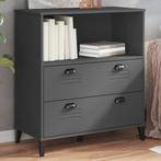 vidaXL Boekenkast VIKEN 80x40x90 cm bewerkt hout, Huis en Inrichting, Verzenden, Nieuw, Overige houtsoorten