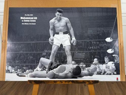 Mohammed Ali vs Sonny Liston - 25th May 1965, First Minute, Antiek en Kunst, Kunst | Tekeningen en Foto's