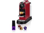 Krups Nespresso CitiZ - Cherry red XN7415, Verzenden, Zo goed als nieuw
