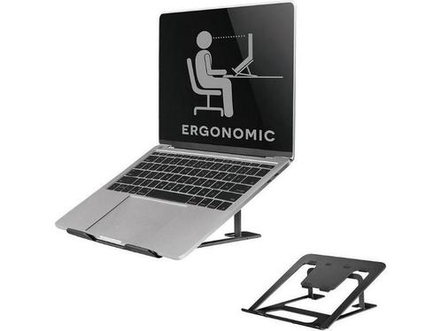 Neomounts NSLS085BLACK laptop stand - zwart, Computers en Software, Laptopstandaarden, Zo goed als nieuw, Verzenden