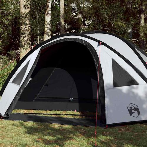 vidaXL Koepeltent 4-persoons waterdicht verduisterend stof, Caravans en Kamperen, Tenten, Nieuw, tot en met 2, Verzenden