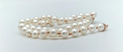 Zonder Minimumprijs - Halsketting - 18 karaat Roségoud Parel, Sieraden, Tassen en Uiterlijk, Kettingen