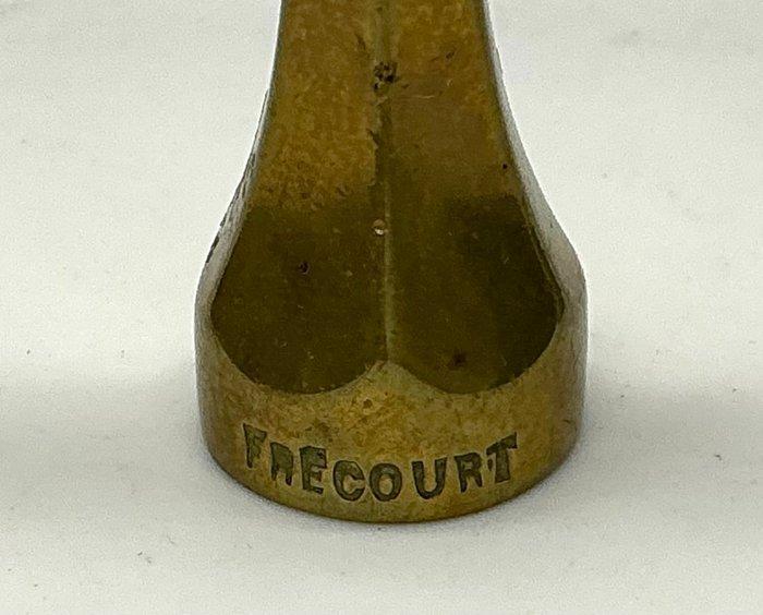 Bronzen lakzegel – vis in golven – gesigneerd Maurice, Antiek en Kunst, Kunst | Designobjecten