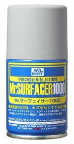 MR.HOBBY B519:600 Mr.SURFACER 1000 170ML, Hobby en Vrije tijd, Wargaming, Verzenden, Nieuw