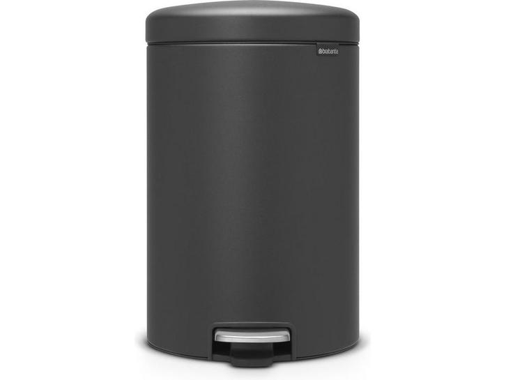Brabantia NewIcon - Prullenbak - 20 liter - Mineral Infinite, Huis en Inrichting, Woonaccessoires | Prullenbakken, Zo goed als nieuw