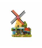 Magneet Stellingmolen Met Gele Kap, Ophalen of Verzenden, Nieuw