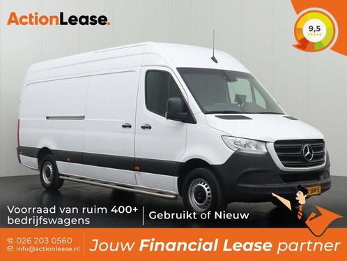 Mercedes-Benz Sprinter L3 H2 2022 €346 per maand, Auto's, Bestelauto's, Dealer onderhouden, Te koop, Zwart, Automaat, Financial lease