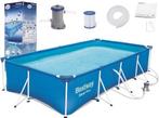 Bestway Steel Pro 400x211x81 cm - inclusief pomp & filter..., Ophalen of Verzenden, Nieuw