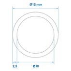 ProPlus Drinkwaterslang - 5 meter - Maat Extern Ø 15 mm -.., Nieuw, Ophalen of Verzenden