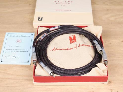 Kondo Audio Note KSL-LPz highend silver audio interconnects, Audio, Tv en Foto, Audiokabels en Televisiekabels, Overige kabels