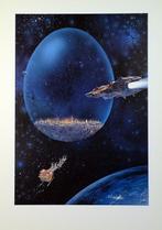 Moebius - 1 Offset Print - Le Père Noël dans lespace, Nieuw