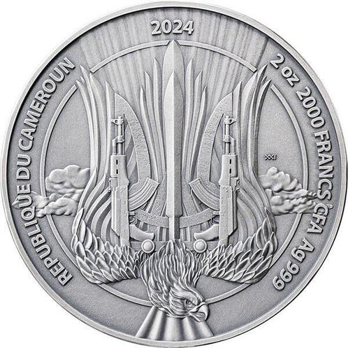 Kameroen. 2000 Francs 2024 Army of Drones Guardians of, Postzegels en Munten, Munten | Europa | Niet-Euromunten