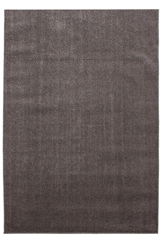 Hoogpolig Vloerkleed | Ata | Mocca | 140x200 cm, Huis en Inrichting, Stoffering | Tapijten en Kleden, Verzenden