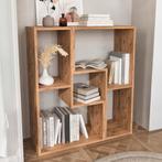 Modulair meubelset Hustersurd 2-delig eikenkleurig [en.casa], Huis en Inrichting, Woonaccessoires | Wandplanken en Boekenplanken