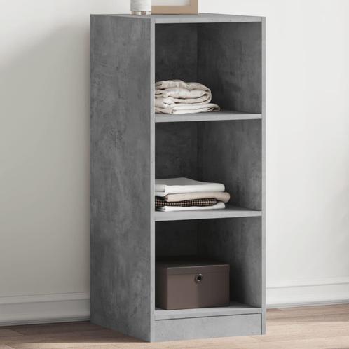 vidaXL Kledingkast 48x41x102 cm bewerkt hout betongrijs, Kleding | Dames, Kledingrekken, Nieuw, Verzenden