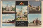 AMSTERDAM - Meerluik Groeten uit Amsterdam, Verzenden, Gelopen
