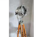 Theater Lamp - Staande lamp - Aluminium, Hout, Staal, Antiek en Kunst