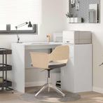 vidaXL Hoekbureau met lade met plank Wit 102 x 50 x 75 cm, Huis en Inrichting, Bureaus, Verzenden, Nieuw